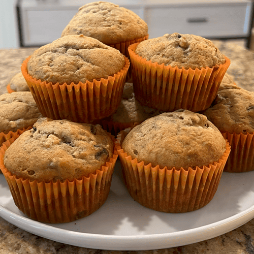 Chocolate Banana Muffins